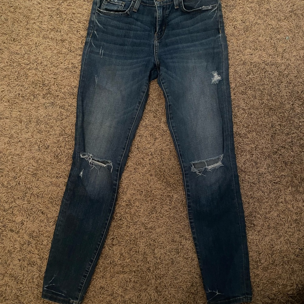 Distressed flying monkey Jeans